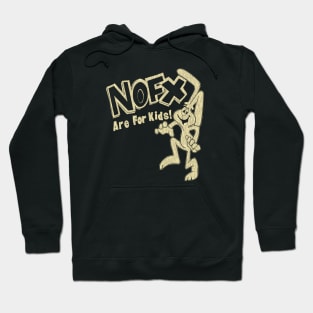 90s nofx are for kids cream Hoodie